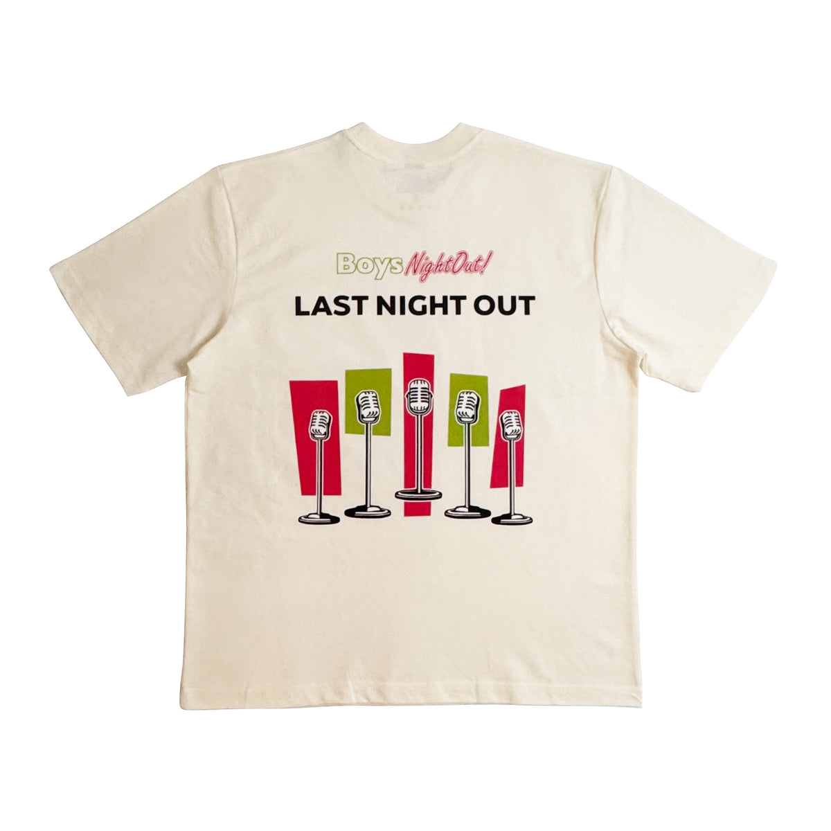 Boys Night Out x LGR "Last Night Out" Tee (Off-White)